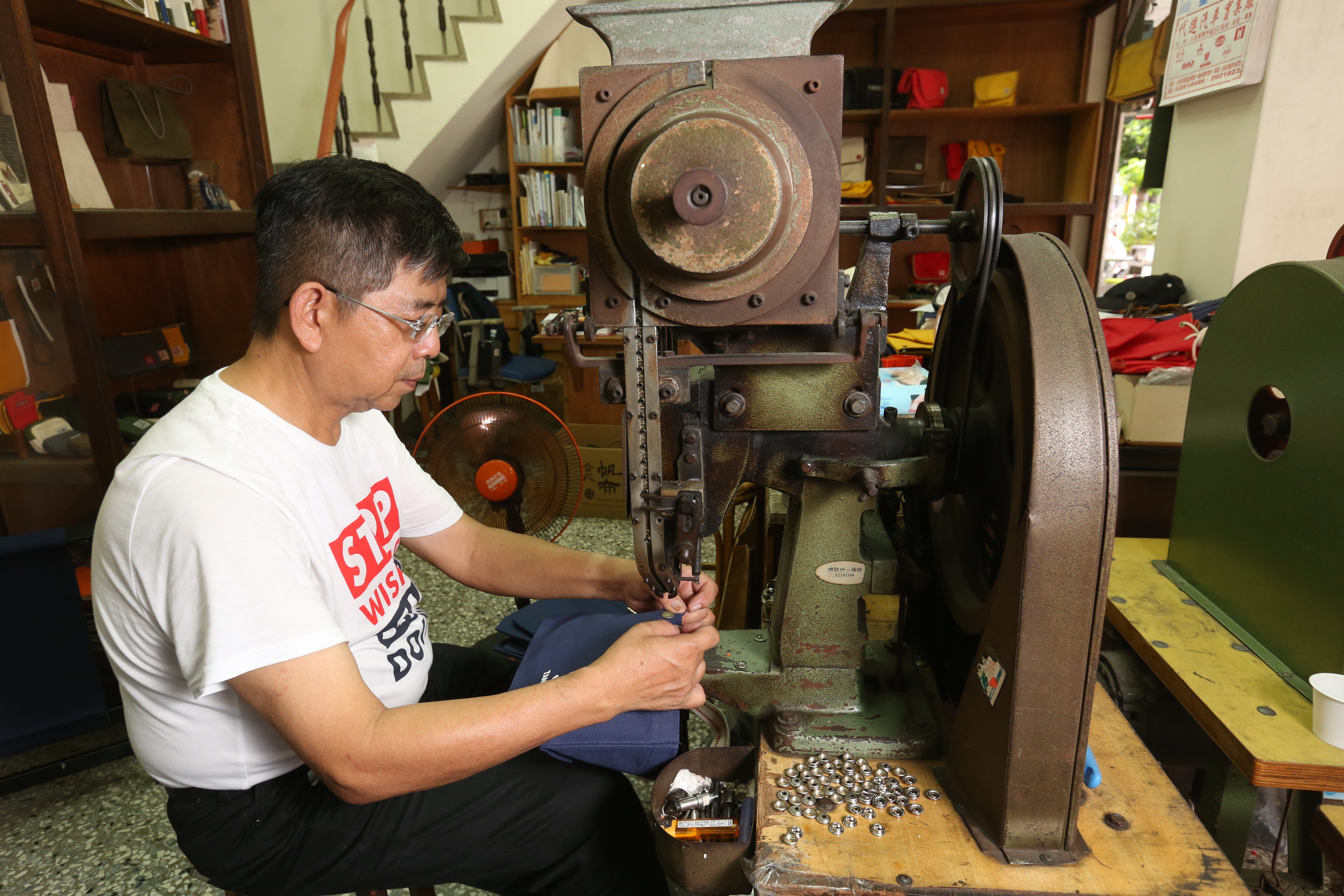 女兒走後，許勝凱選擇堅強面對，讓日子正常往前走。