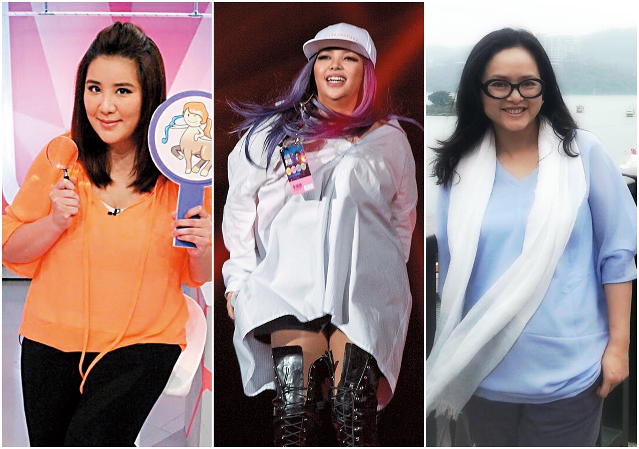 就算是過去纖細的女神級藝人，除非非常努力去控制飲食或持續運動，否則都很難一直維持苗條的體態。