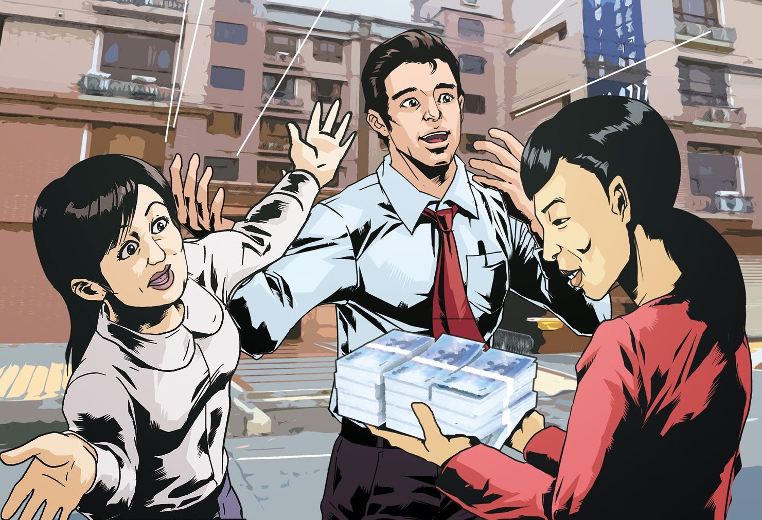 女高官誤信顏伶軒說法，四處借錢供道場買下桃園龜山新居。