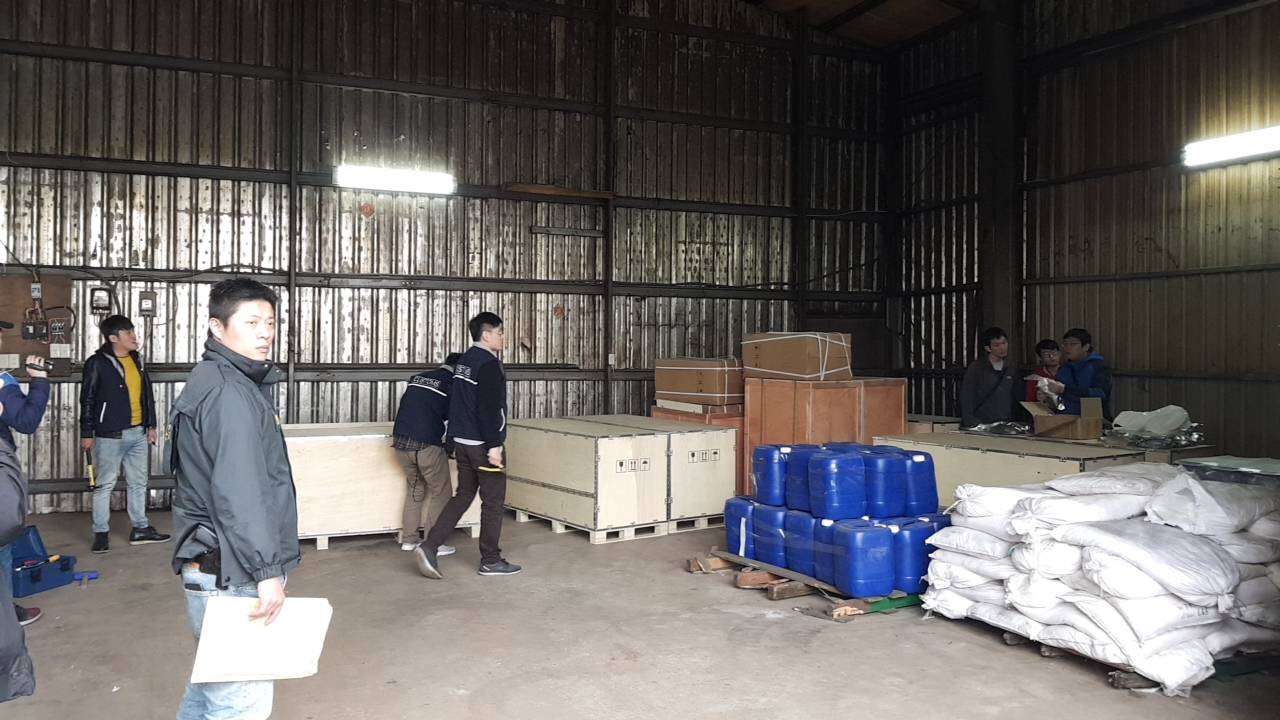 刑事局在北部查獲4處製毒工廠，逮捕製毒師傅等7人。（刑事局提供）
