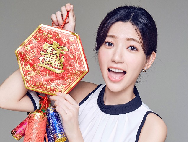 郭雪芙拍攝賀年宣傳照。（好妙娛樂提供）