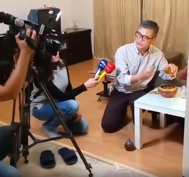 高雄不動產開發公會易經風水講師高煜霖傳授看屋3原則,告訴民眾如何挑好屋。(翻攝畫面)