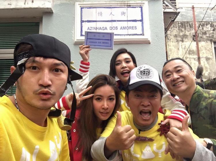 吳宗憲(右2)對KID(左1)及許維恩(左2)一直很關照。(翻攝自吳宗憲臉書)