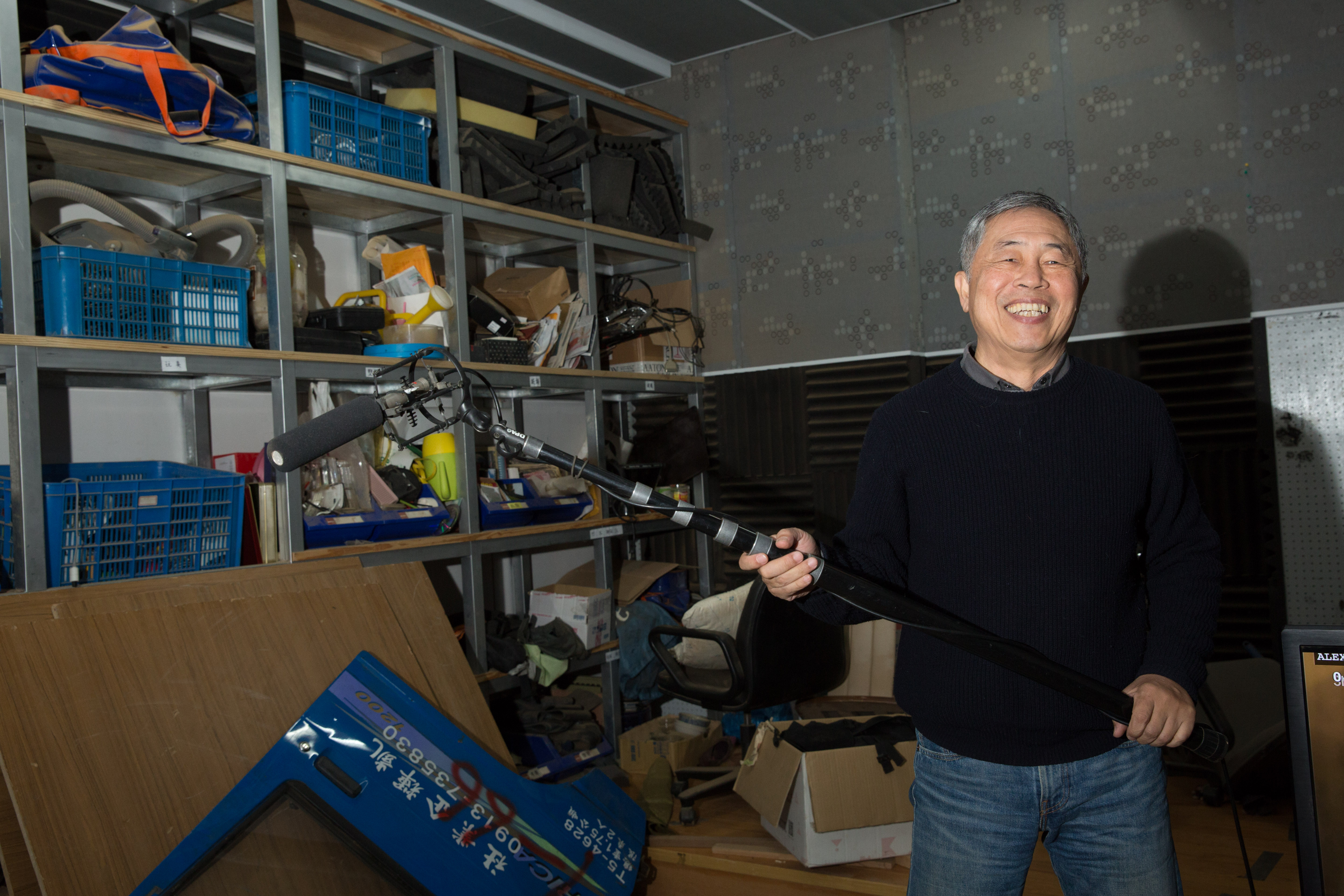 日日與聲音為伍的杜篤之開創台灣在電影聲音工程的「聲」勢。 