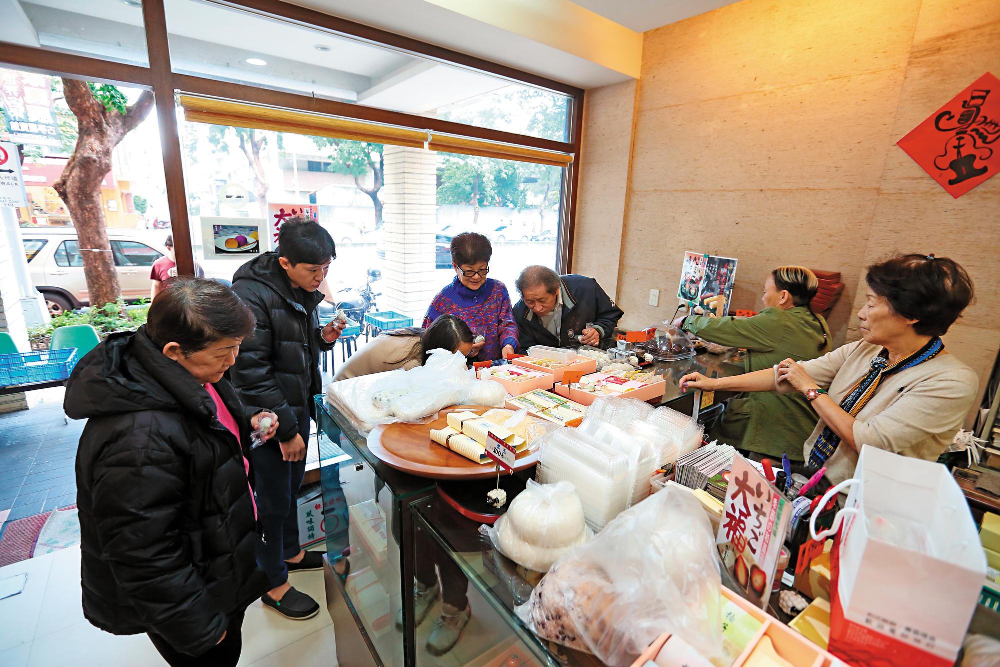 北市金山南路店擁有許多死忠老客戶,年齡層普遍較高。