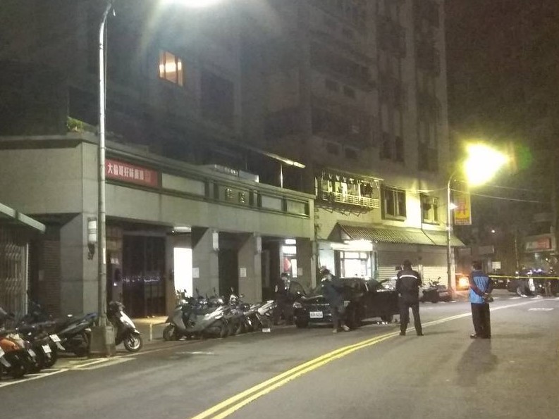 陳文忠今晨遭槍手殺害，連開8槍斃命。（翻攝畫面）