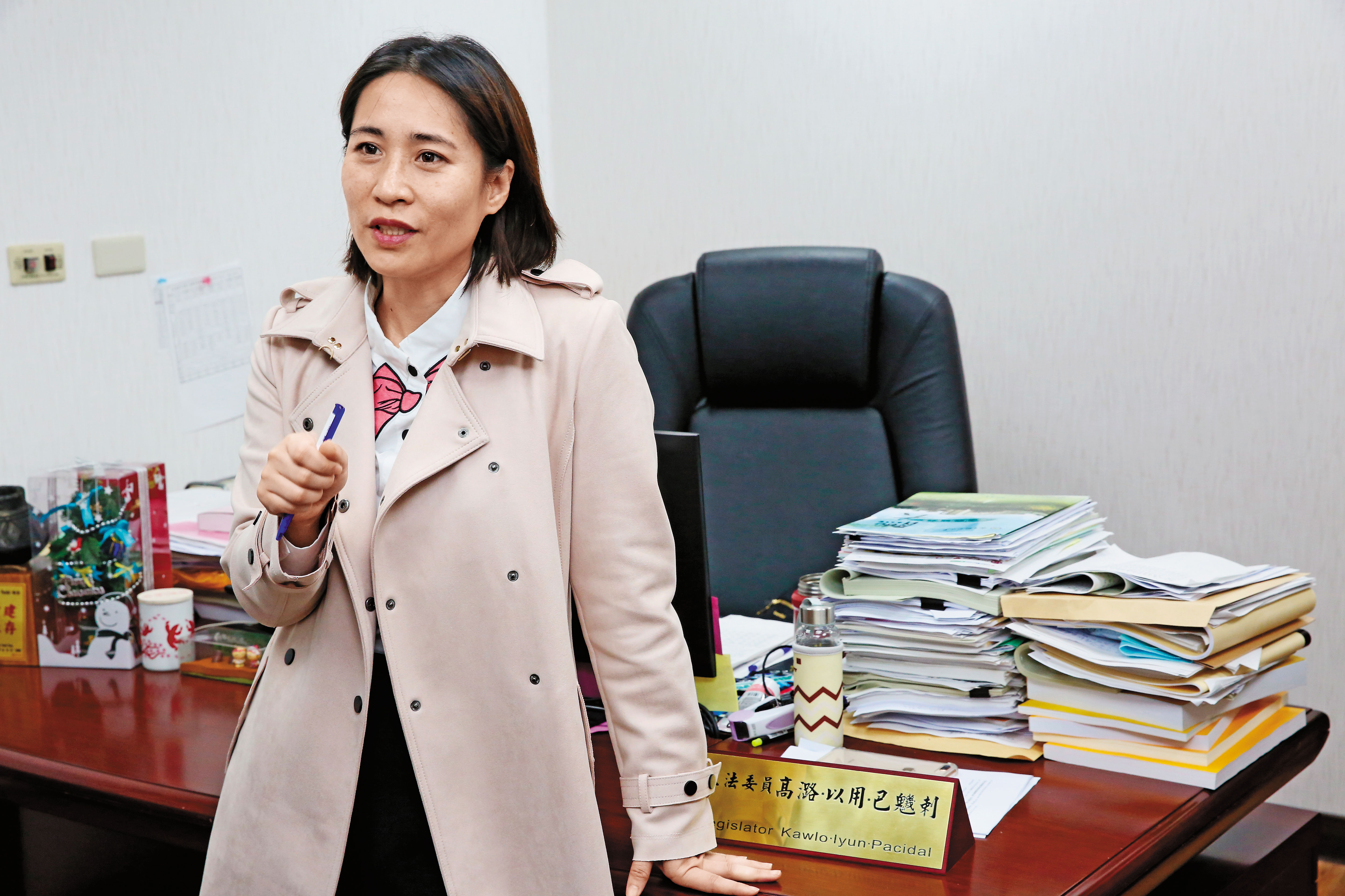 時代力量立委高潞‧以用去年發函給內政部、中選會，詢問原住民能否參選一般區域立委，都得到否定答案。