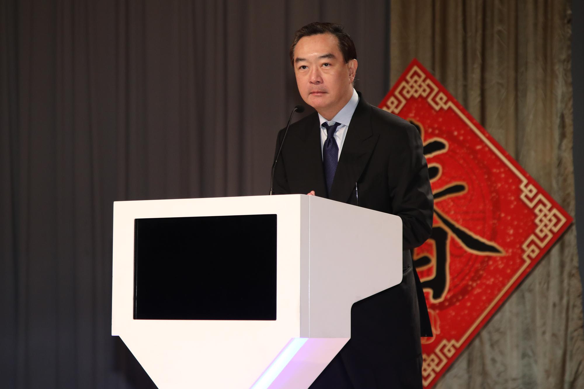 裕隆集團舉辦開工典禮，由執行長嚴凱泰親自主持。（裕隆提供）