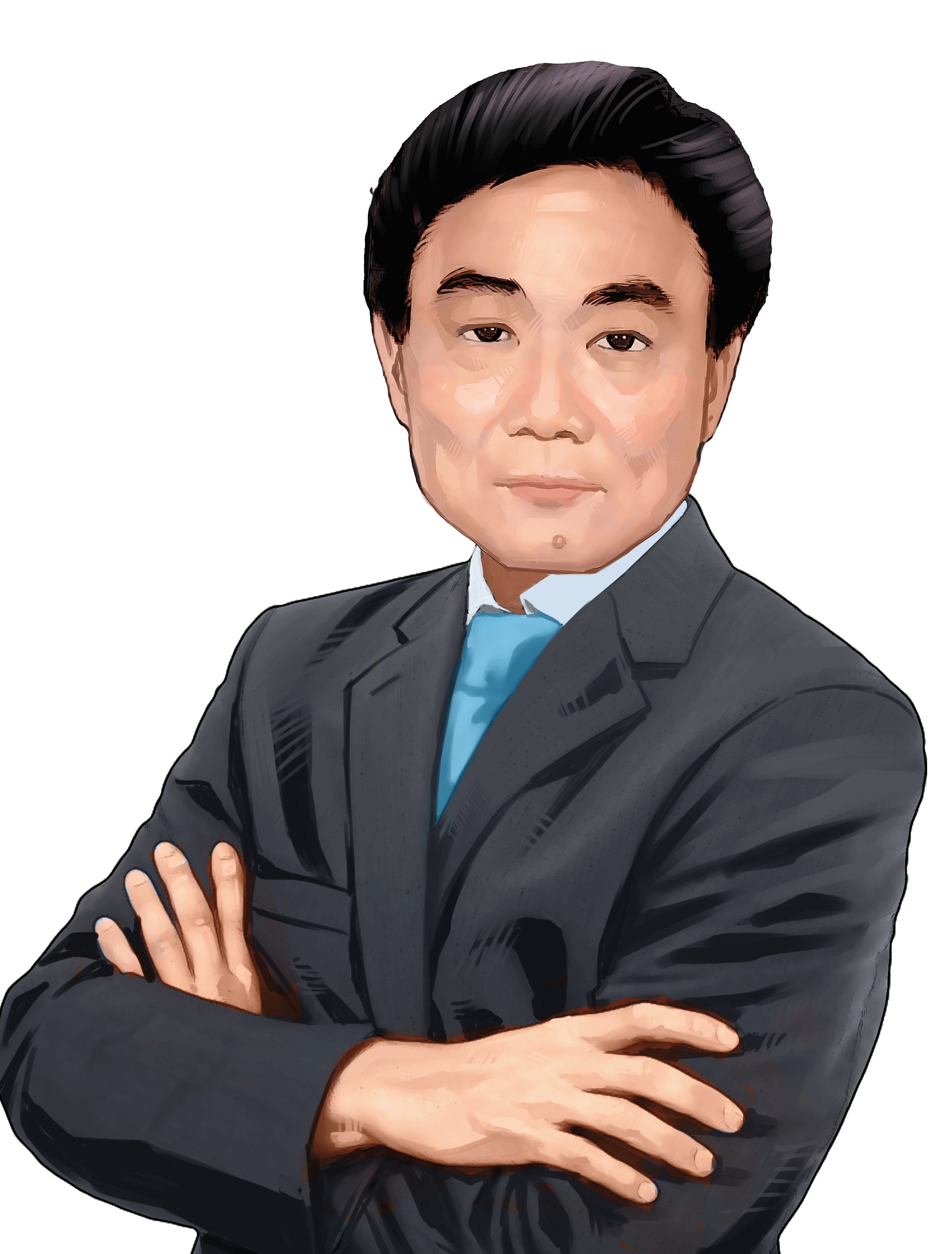 金管會懷疑陸資暗中吃下大同持股，疑與台商鄭文逸（圖）聯手合作，欲拉下林郭文艷。（圖為設計畫面）