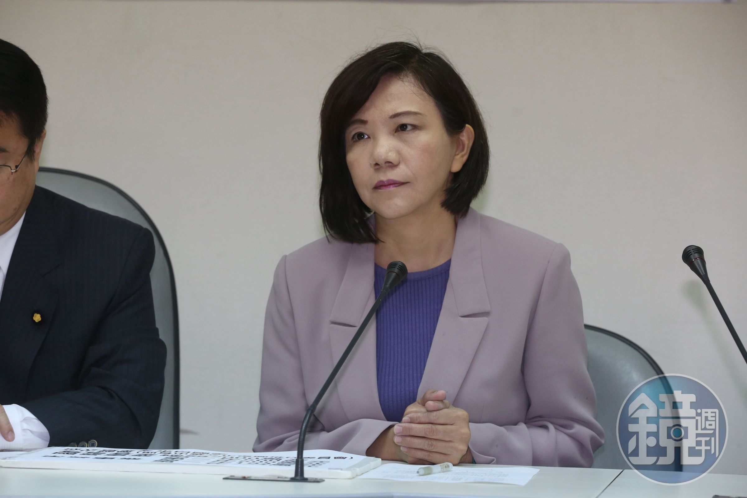 葉宜津昨（1）日受訪稱並不會因為批評退縮，還說「事實會證明我是對的。」