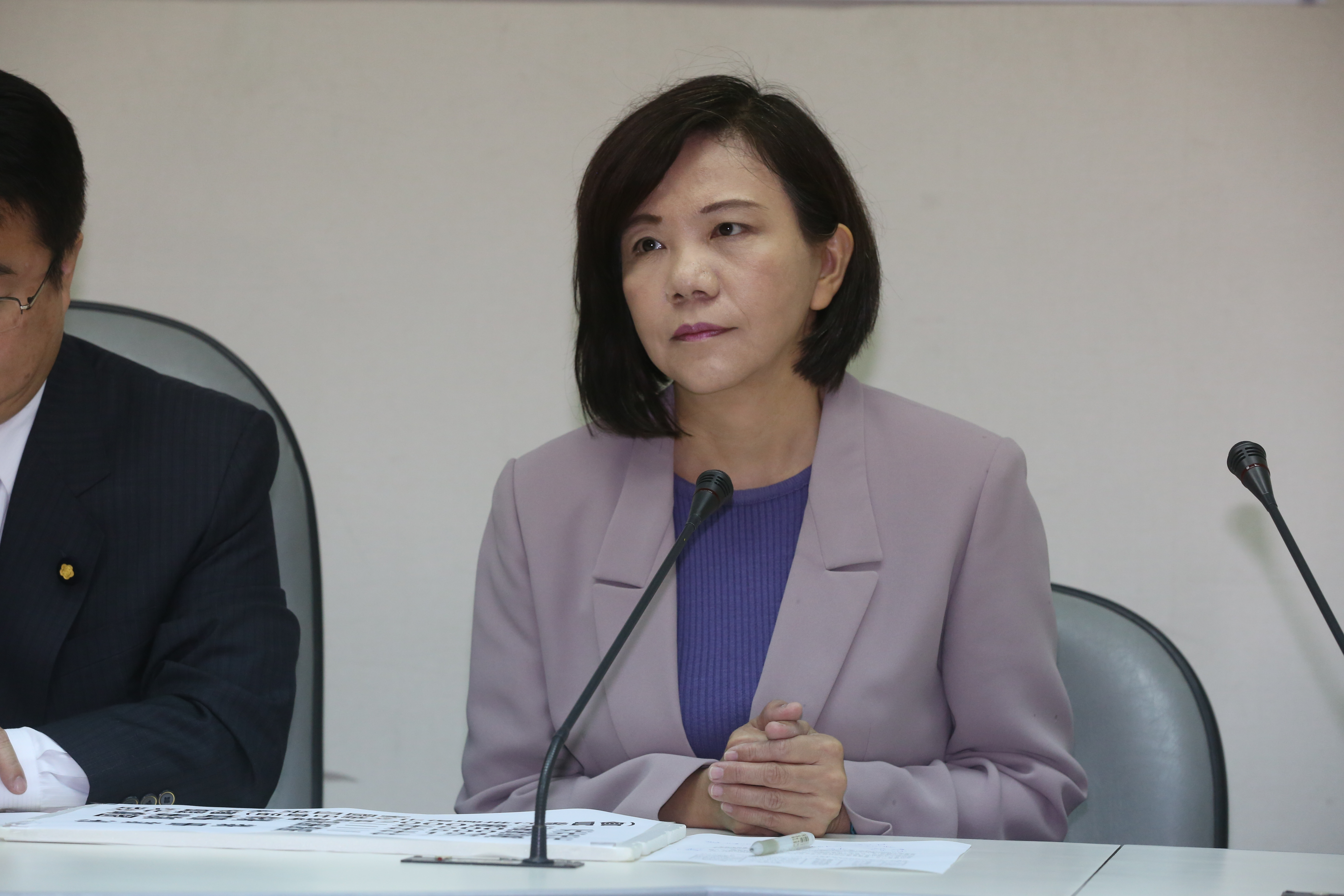 葉宜津昨（1）日受訪稱並不會因為批評退縮，還說「事實會證明我是對的。」