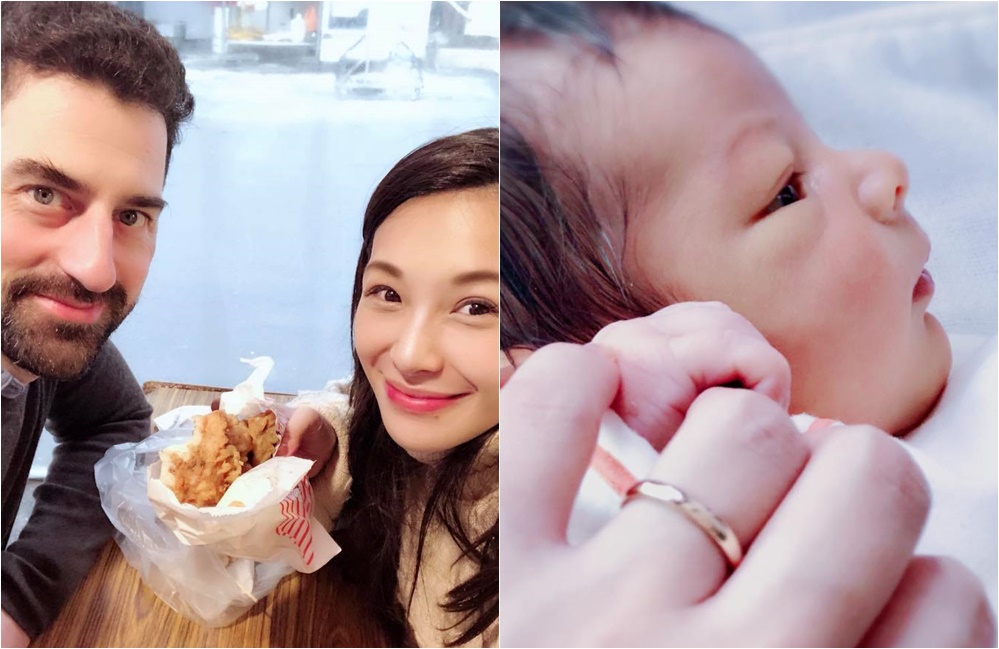 艾莉絲宣布產子，目前在月子中心休養。（取自艾莉絲粉絲專頁）