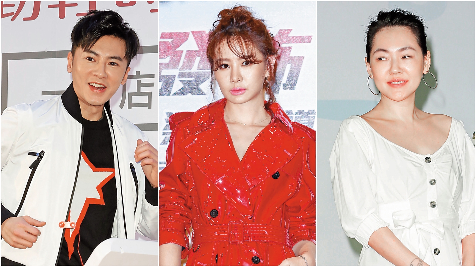 有些記者內在充斥著粉絲心，下起筆來句句溢美的讚辭，余樂珠本週僅能鸚鵡學舌過過乾癮，順便積積陰德，左起為李國毅、安心亞及小S。