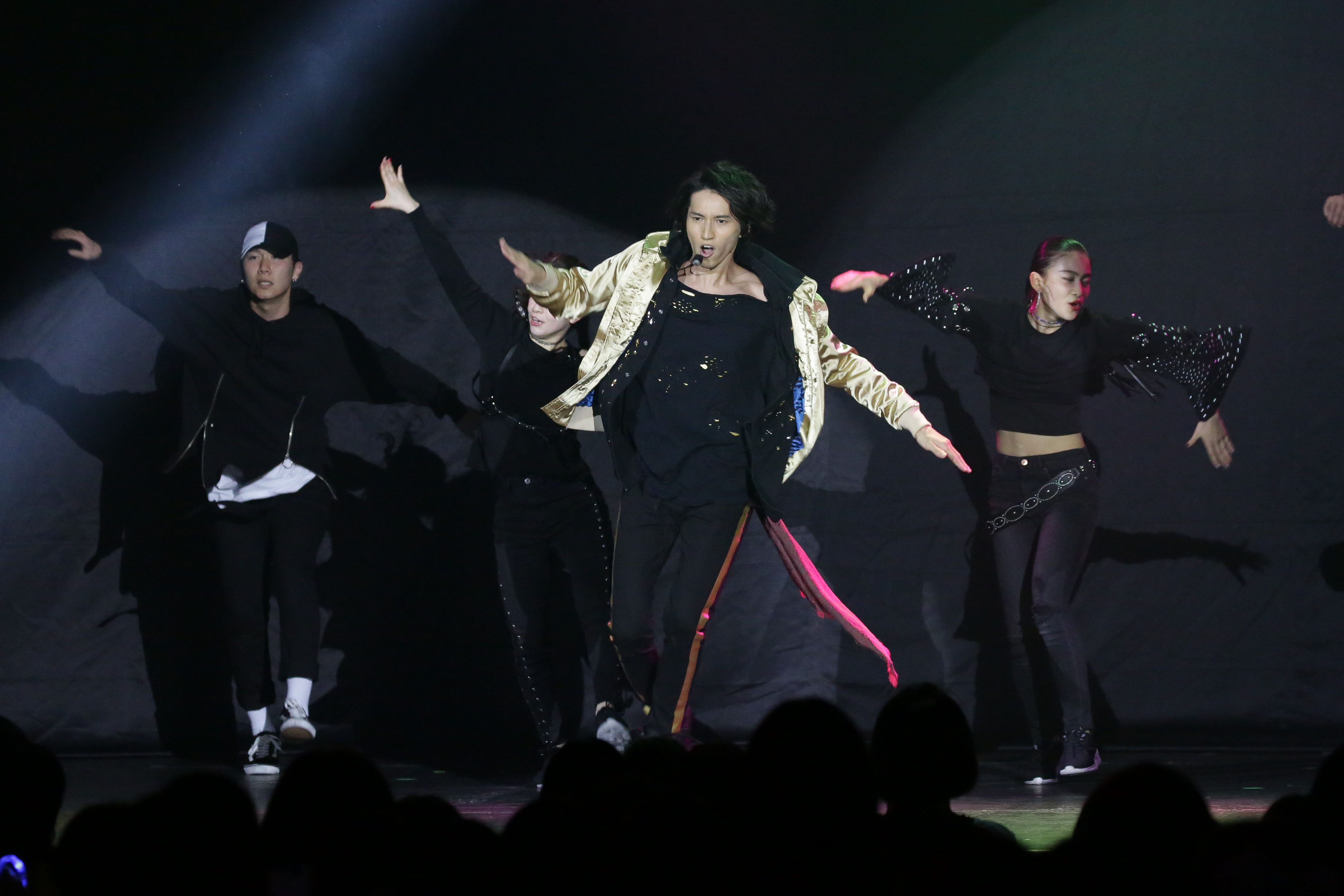 田口淳之介在台灣舉辦首次個人演唱會，唱跳滿滿。