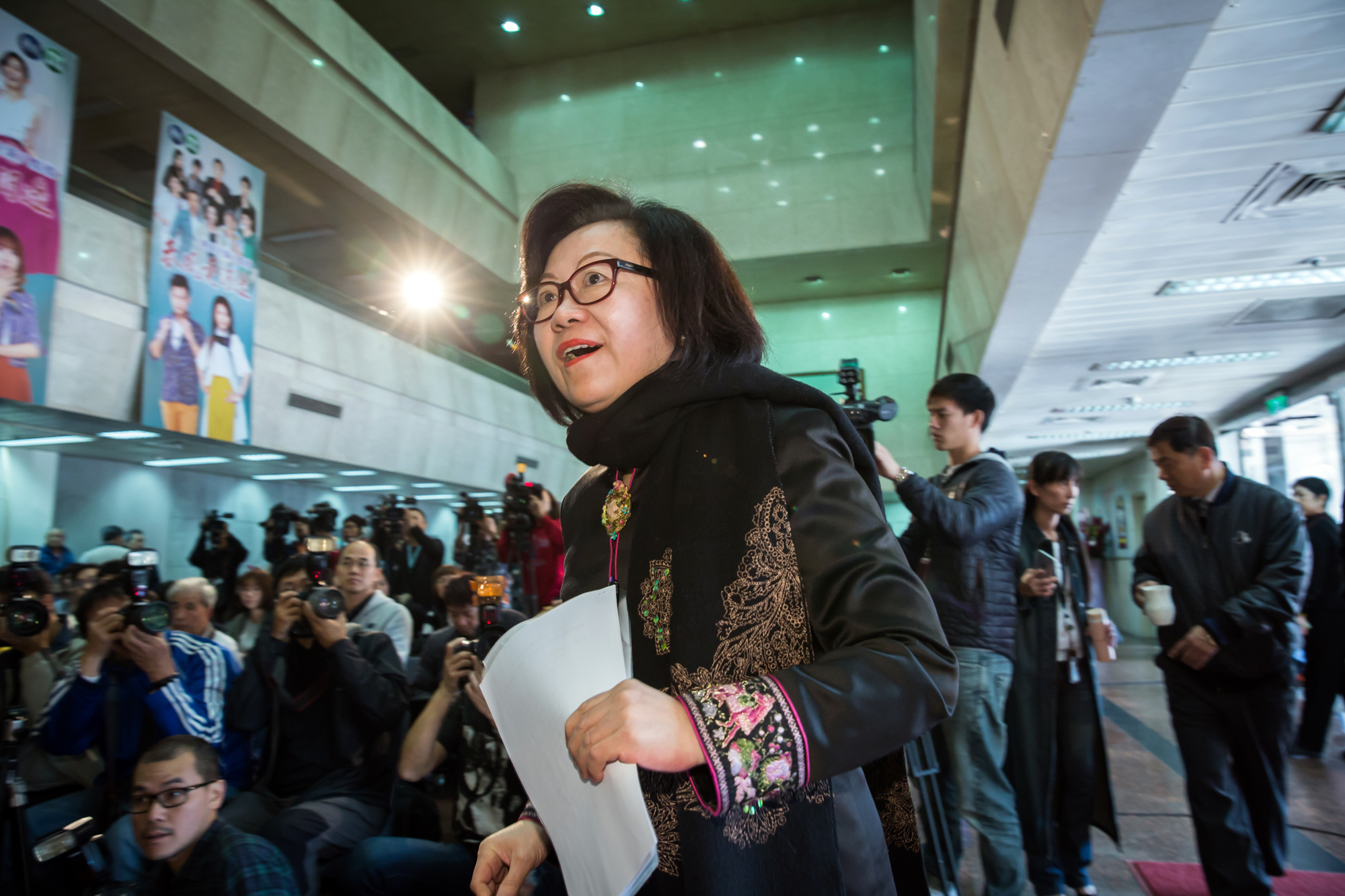 陳郁秀坦言：「新任總經理真的是一個跳火坑的職位，要有理想性也要有執行力，並不容易。」