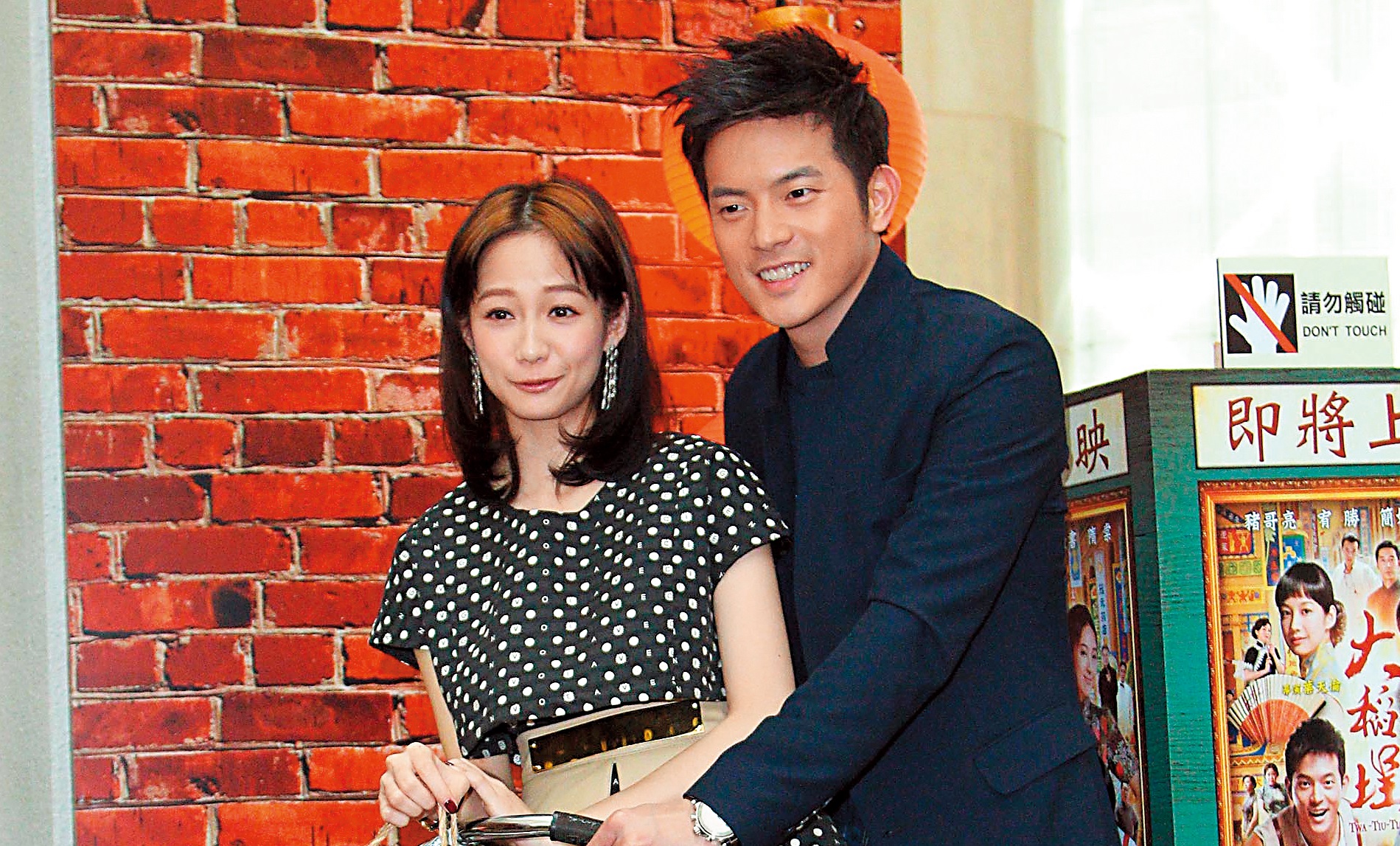 簡嫚書（左）會跟高英軒分手，傳出是因合作《大稻埕》時跟宥勝（右）假戲真做；高英軒還意有所指地獻上祝福。（東方IC）