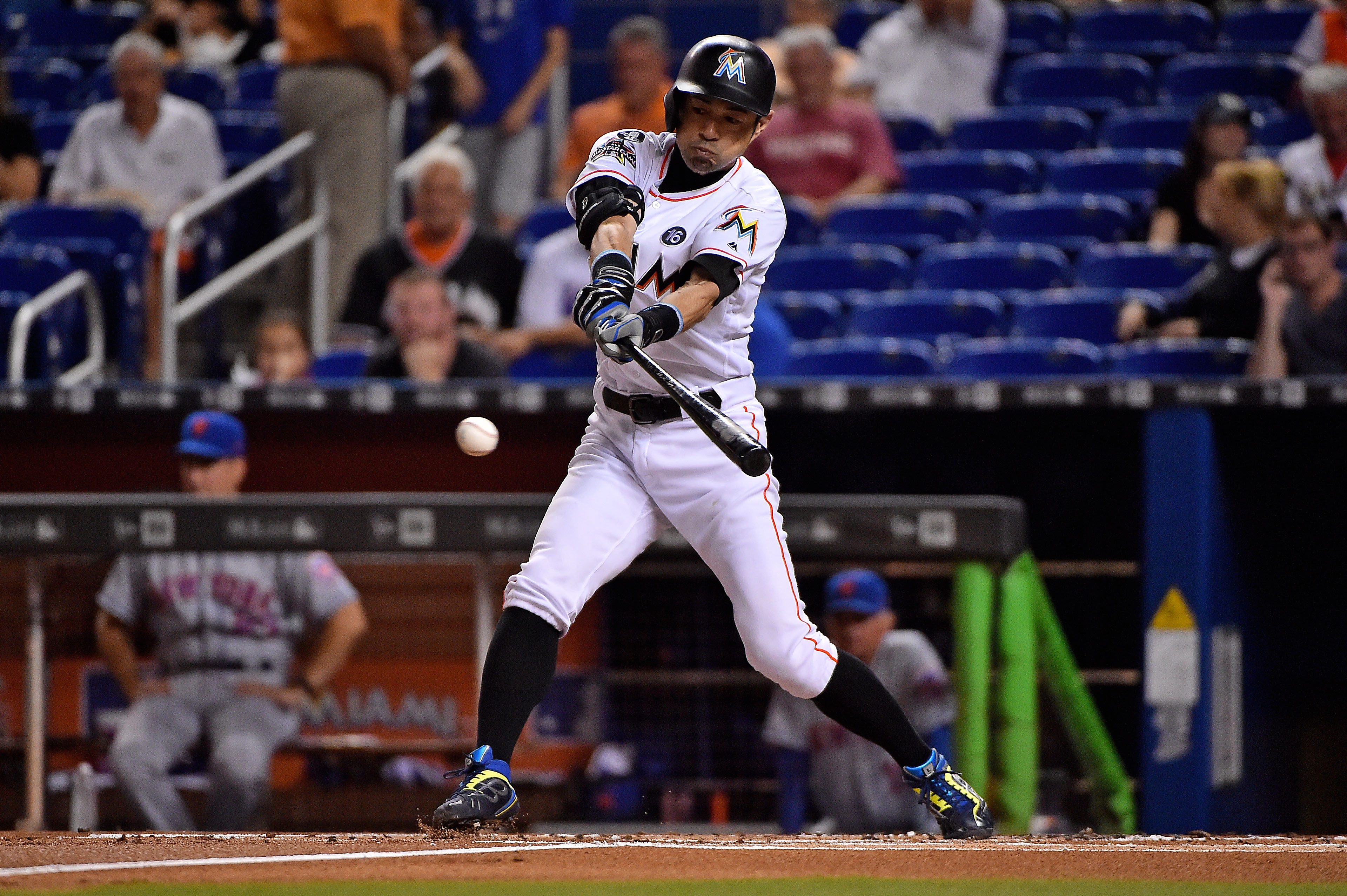 44歲的鈴木一朗大聯盟生涯累積3,080支安打，新的球季可望重返水手隊繼續締造紀錄。（東方IC）