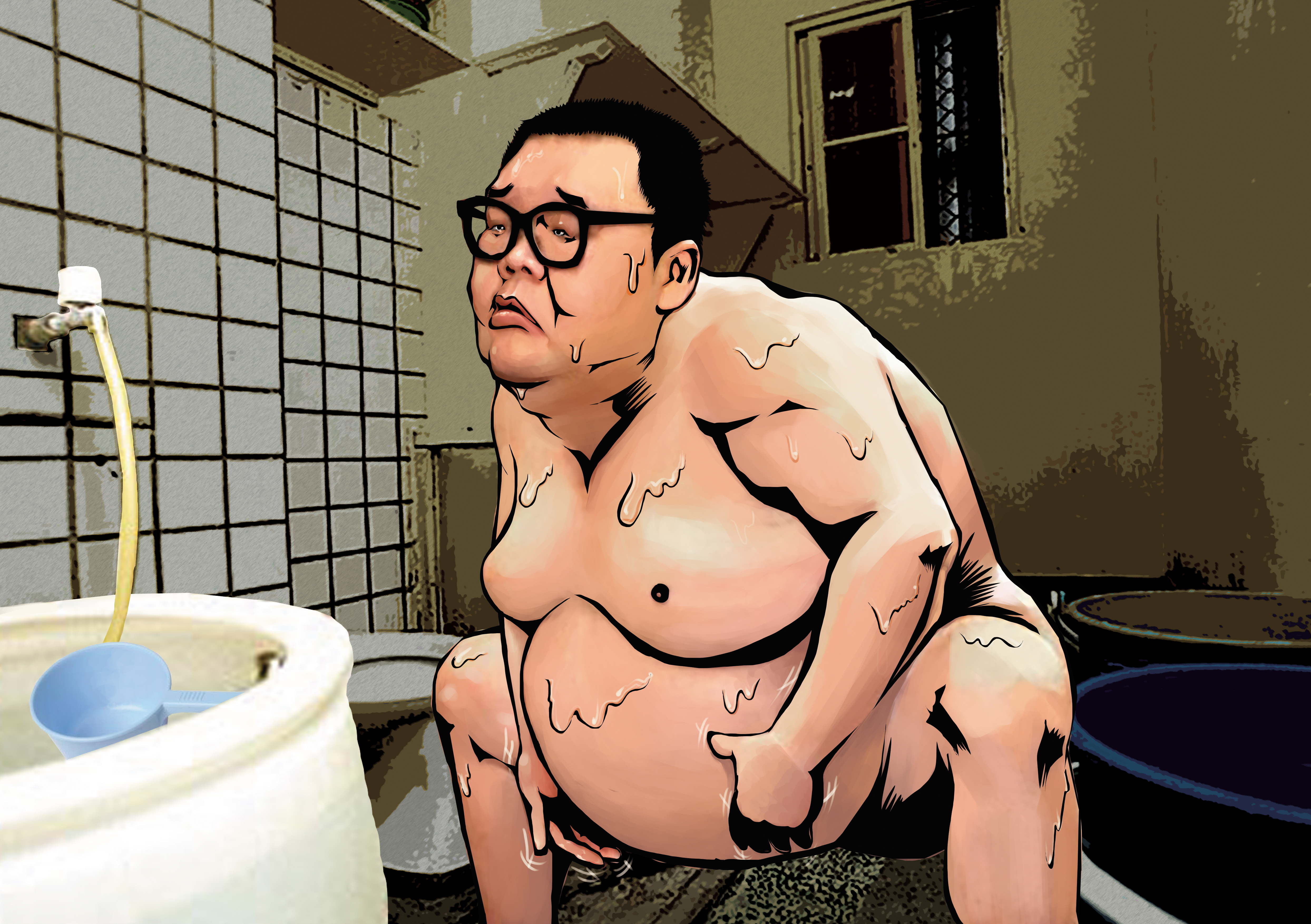 土豪哥朱家龍遭收押已逾1年,因包皮過長引起發炎,下體經常疼痛,他要求交保以利割包皮。(示意圖)