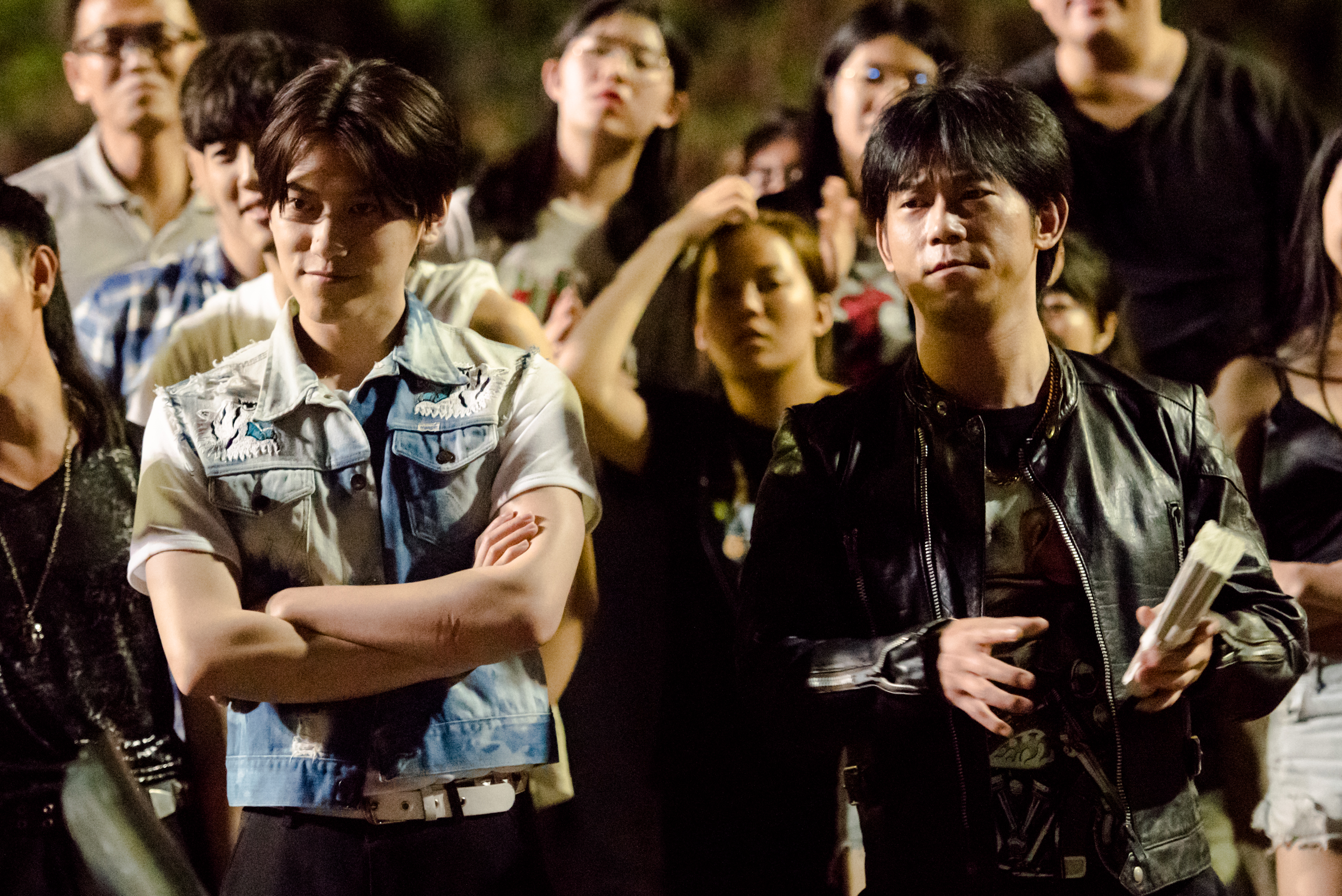 邱宇辰(左)自曝小時候被說宇顏正國長得很像,也是因為看了《好小子》才去學跆拳道。(多曼尼提供)