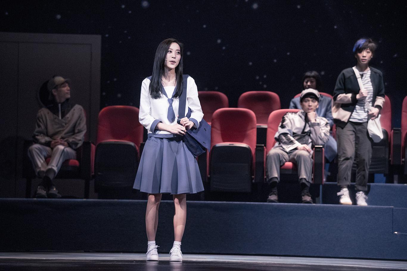劉容嘉在音樂劇《時光電影院》中從年輕演到老、又演又唱3小時臉不紅氣不喘。（時光電影院提供）