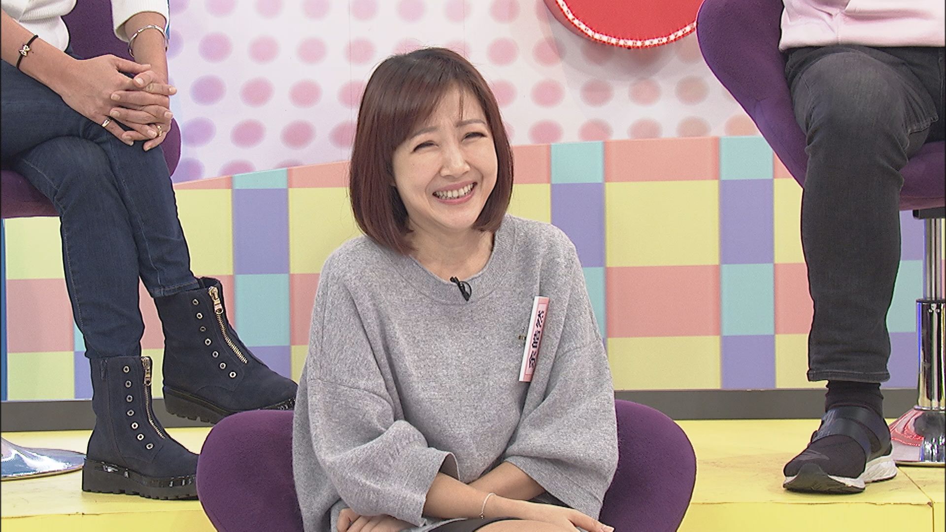 余皓然上中天《金牌大健諜》透露因為吃重鹹導致腎結石。（中天提供）