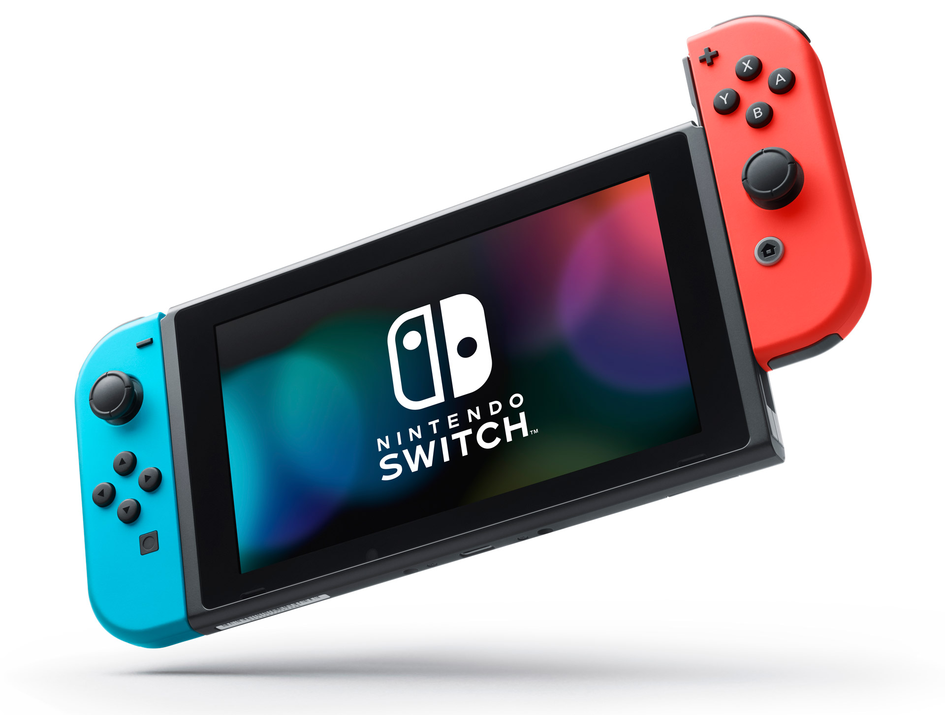 這是一台真正的任天堂SWITCH（圖片來源：官方網站）