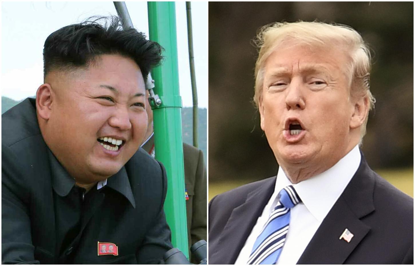 南韓特使轉交金正恩信函邀川普舉行高峰會談。（東方IC）