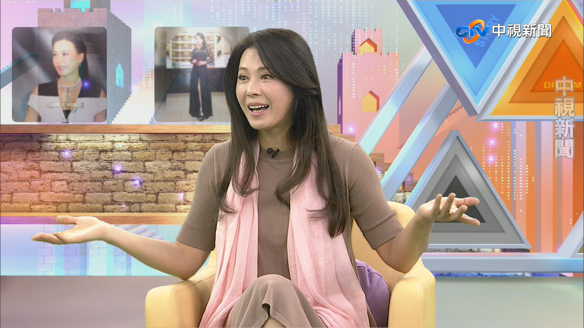 再次回到螢光幕前的涂善妮，選擇詮釋嗆辣女作家一角。（中視提供）