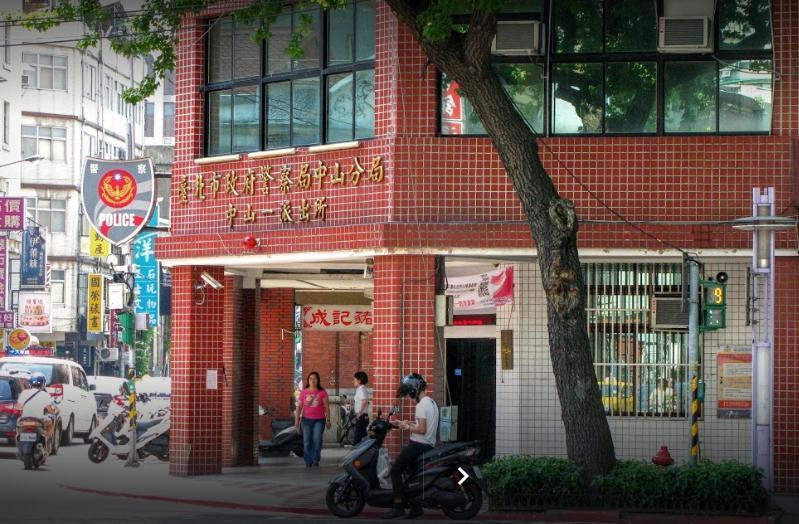 檢調正就疑似員警收賄案展開約談搜索。（翻攝自google map）