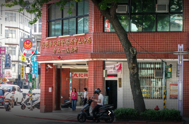 檢調正就疑似員警收賄案展開約談搜索。（翻攝自google map）