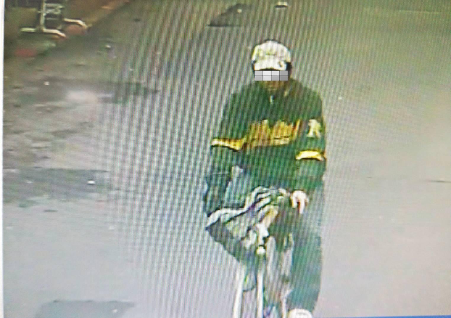 台北市一名李姓男子因失眠等因素，進而夜半竊車助眠。（警方提供）