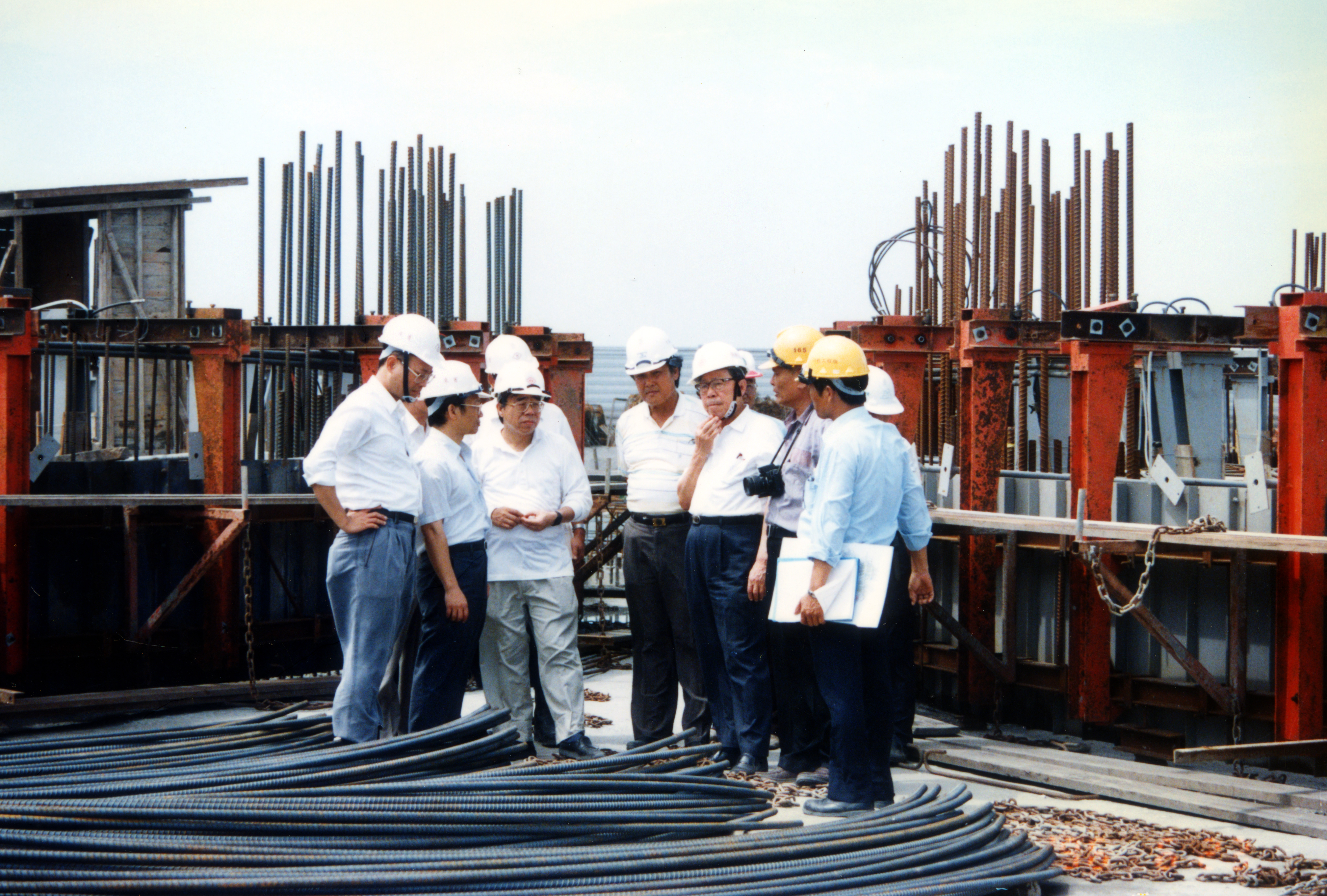 王文淵在台塑歷練數10年，自認自己也蠻專業的。（台塑提供，非授權不得翻攝使用）