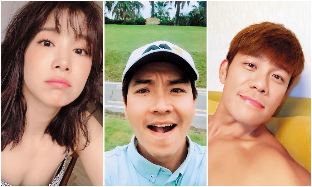 演藝圈有不少獲得家長認可的例子，例如李佳穎（左）、王傳一（中）及陳志強（右）都是，但李佳穎與導演于中中的結果相當淒慘。