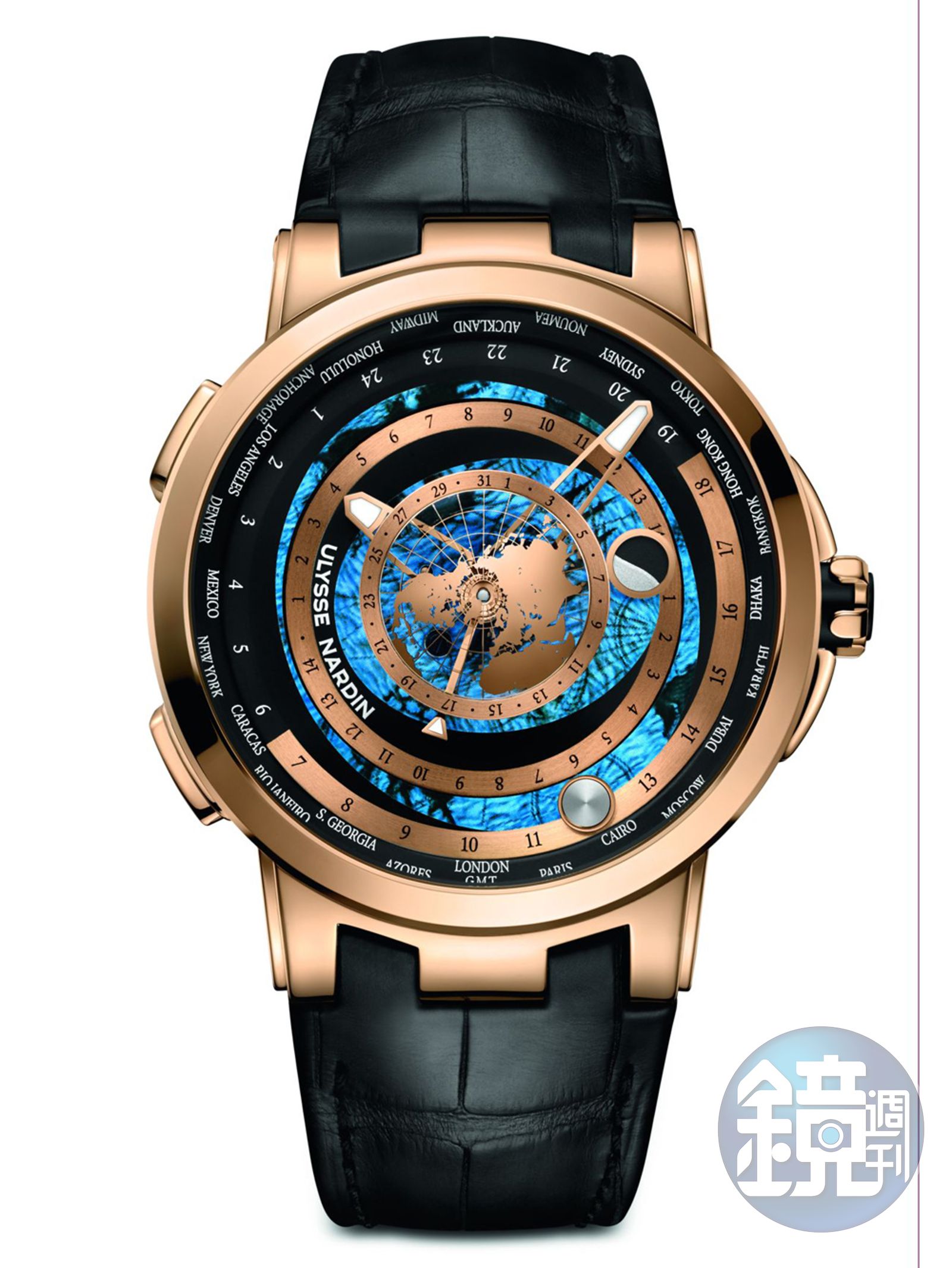 ULYSSE NARDIN Executive Moonstruck Worldtimer Mirror