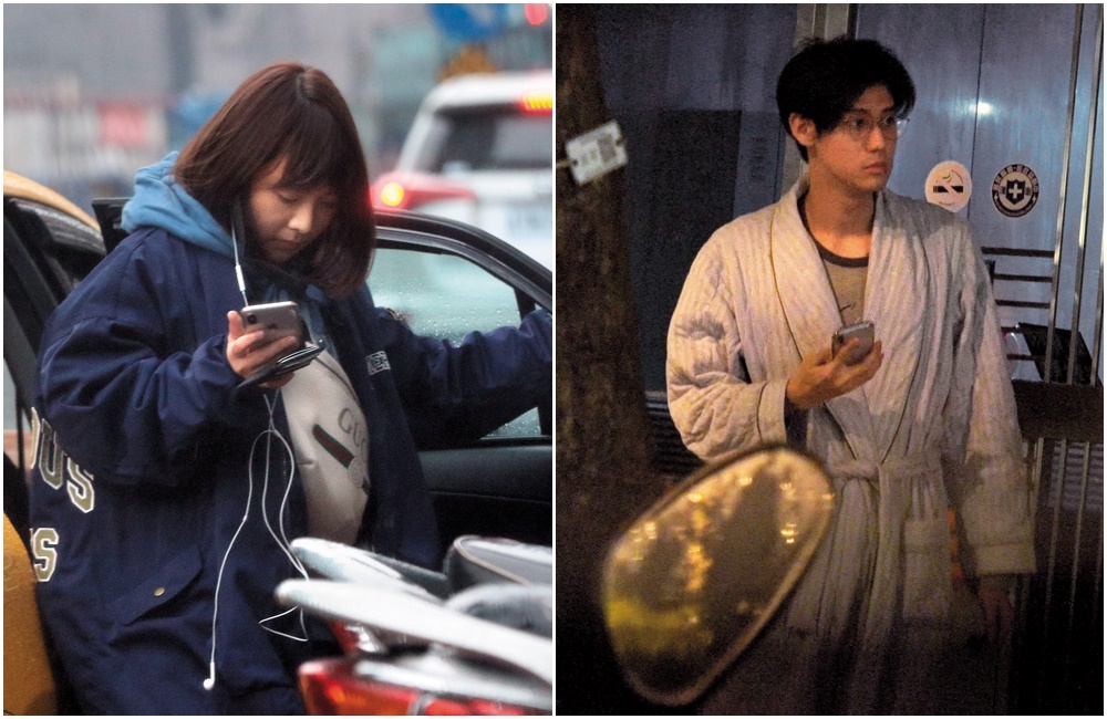 2月7日14：25溫妮穿得相當家居，直接從李玉璽家離開，坐計程車上工，2月8日凌晨時分，李玉璽詭異地穿著睡飽下來接爸爸李亞明上樓。