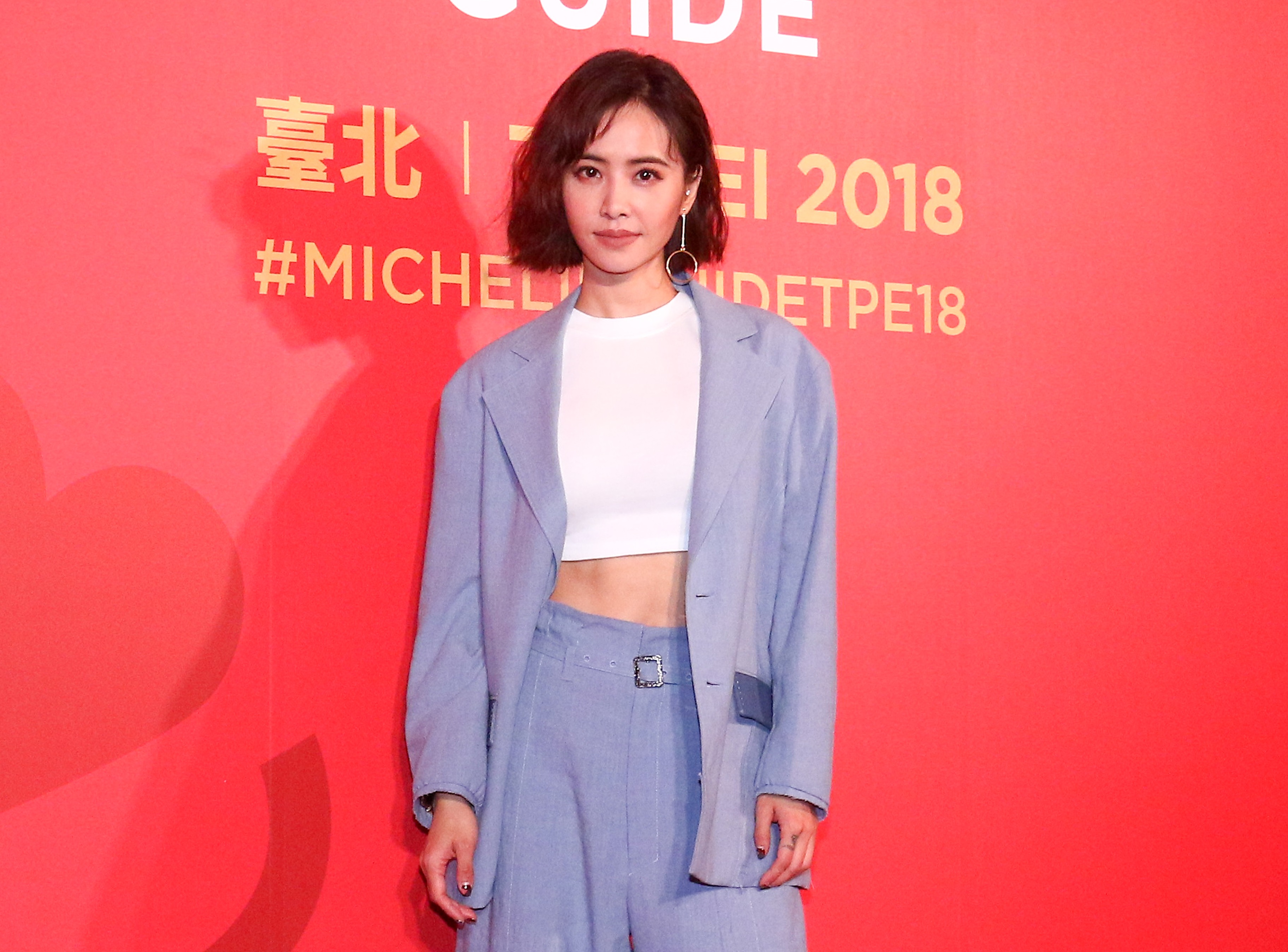 大病初癒的蔡依林現身米其林活動，將以創意發想的身份與主廚合作晚宴甜點。