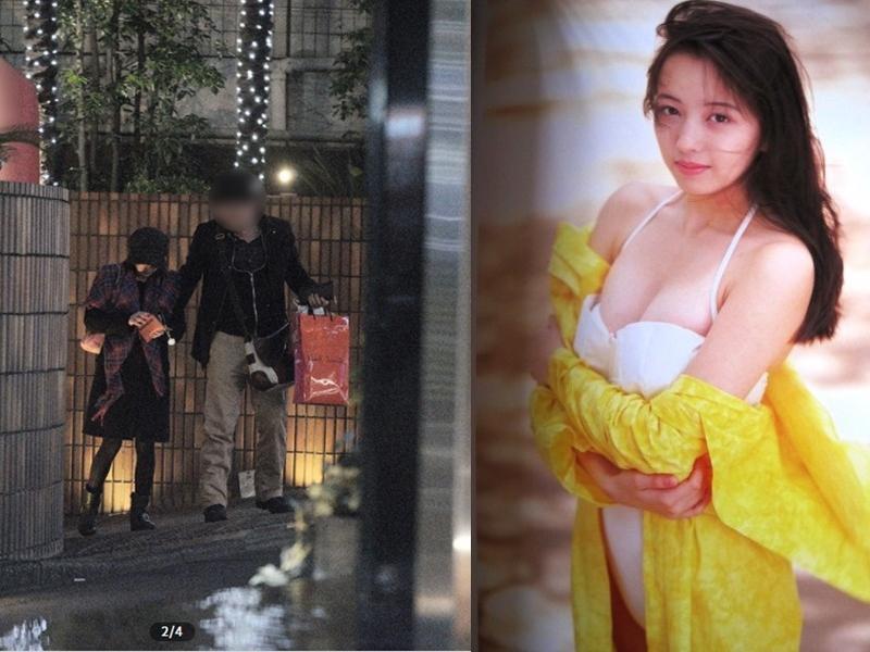 高橋由美子曾是當紅女偶像，如今被爆搶人老公。（翻攝《週刊文春》、日本雅虎拍賣網站）