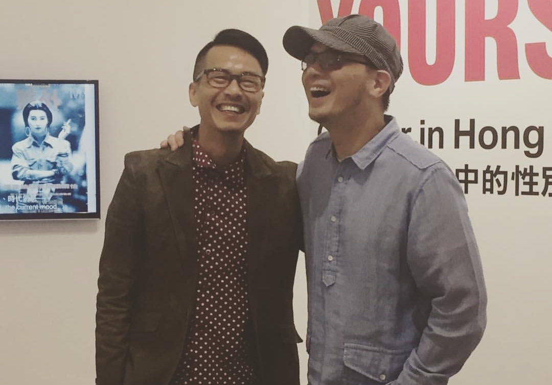 黃耀明跟周耀輝感情非常深厚，更直稱周是最了解他和價值觀最相似的好友之一。（翻攝臉書）