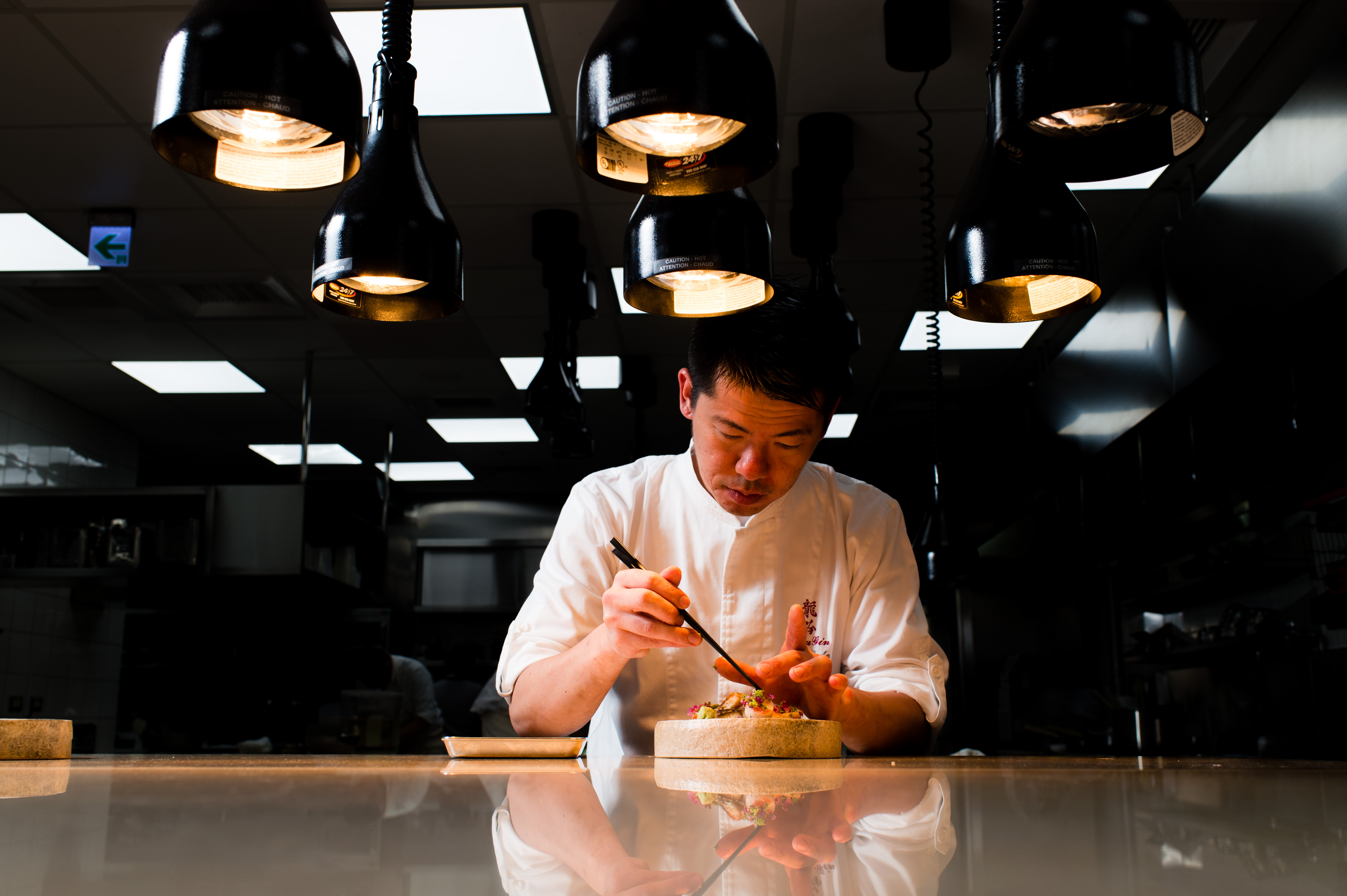 祥雲龍吟料理長稗田良平以台灣食材做出獨一無二的日本料理。