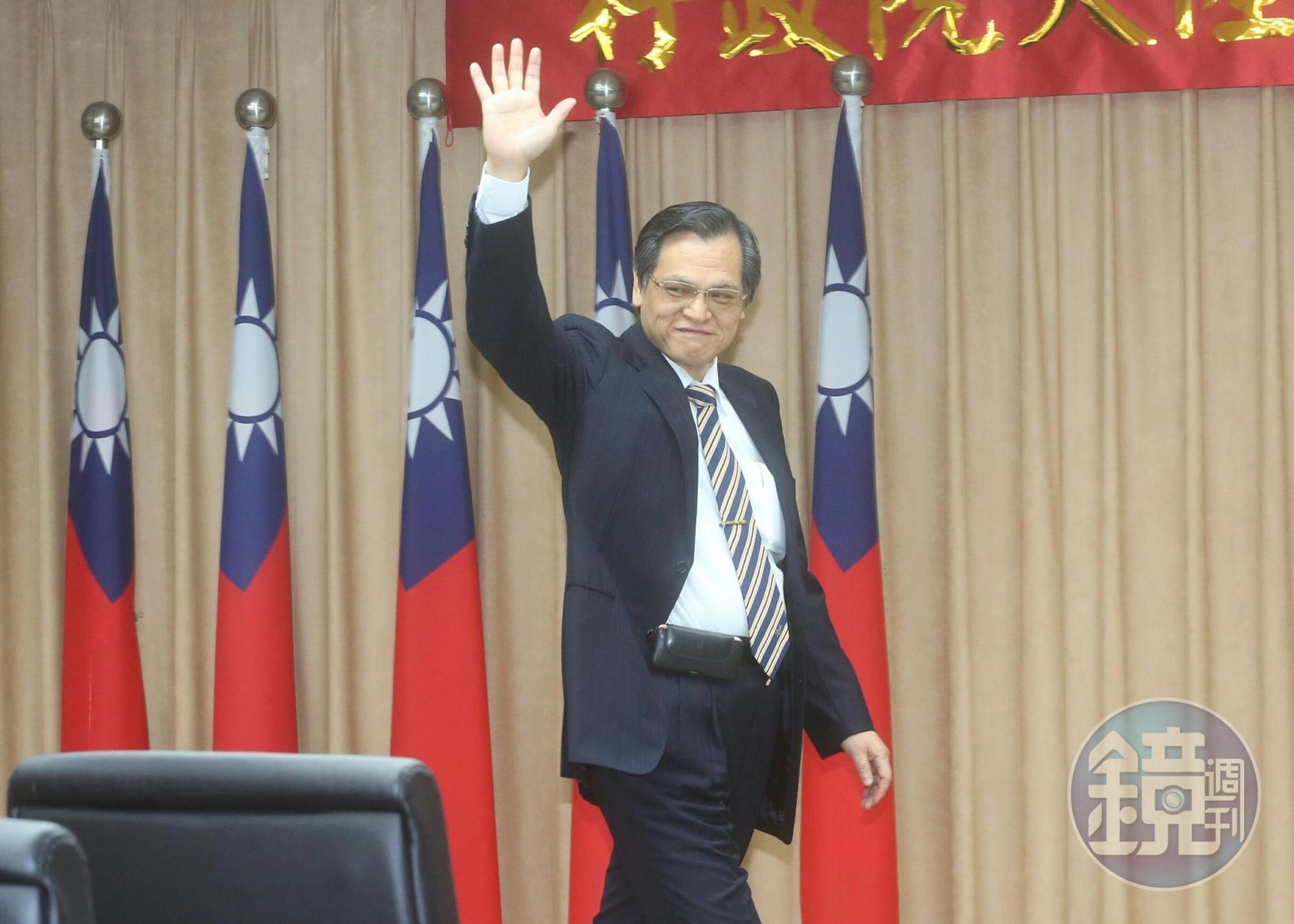 陸委會主委陳明通今（19日）走馬上任。