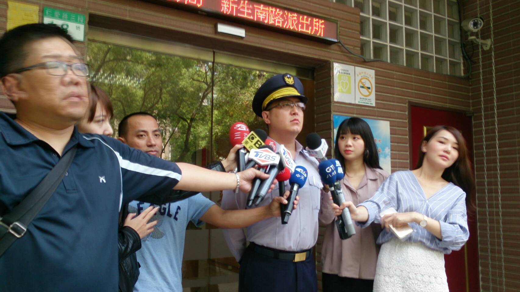 轉戰餐飲的邵昕涉炒股後再惹事，今再遭執行攔檢的大安分局抓到酒駕。（警方提供）