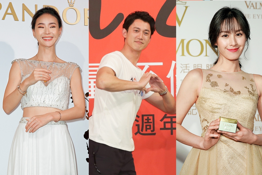 鍾瑶出席時尚品牌活動，最近她老是被吳慷仁的話題纏身，好不容易才跟小樂（吳思賢）爆出新的緋聞，而曾愷玹最近出席品牌活動，透露婚姻幸福。