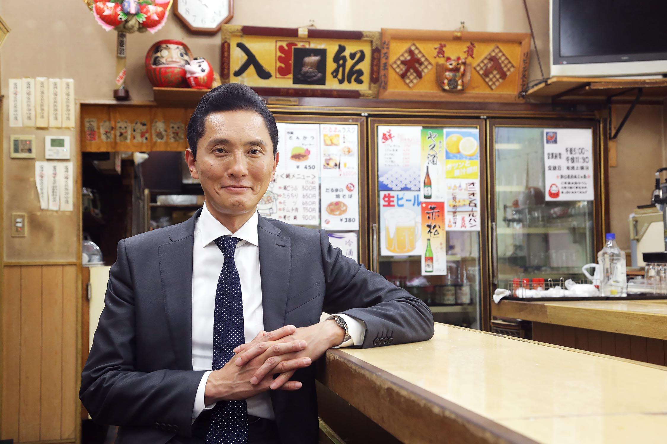 松重豐在主演的《孤獨的美食家》第7季中，以家喻戶曉的「井之頭五郎」回歸。（KKTV提供）