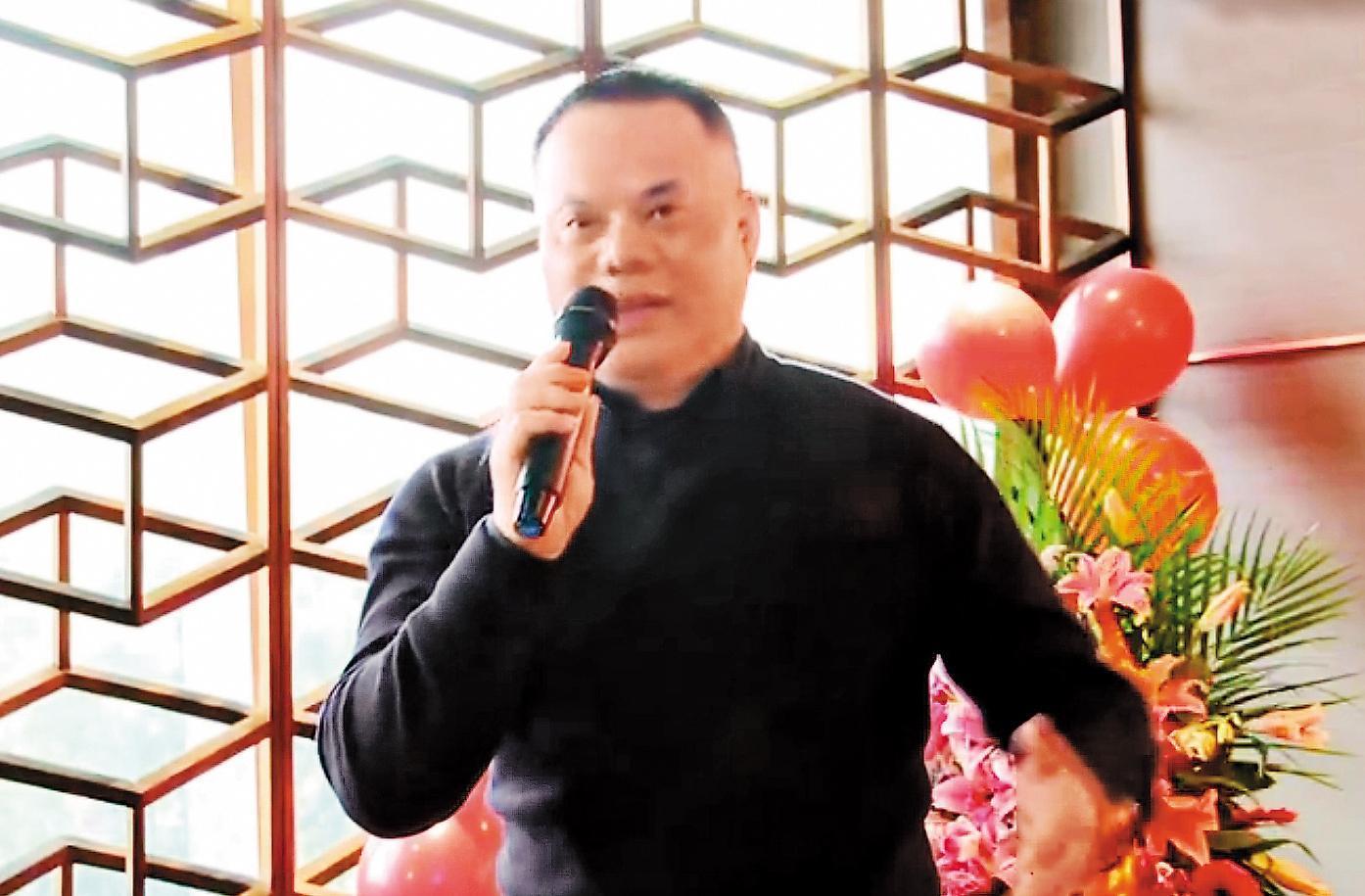 上海龍峰國際董事長任國龍買進大同股權一度高達18%,撼動大同經營權。(翻攝網路)