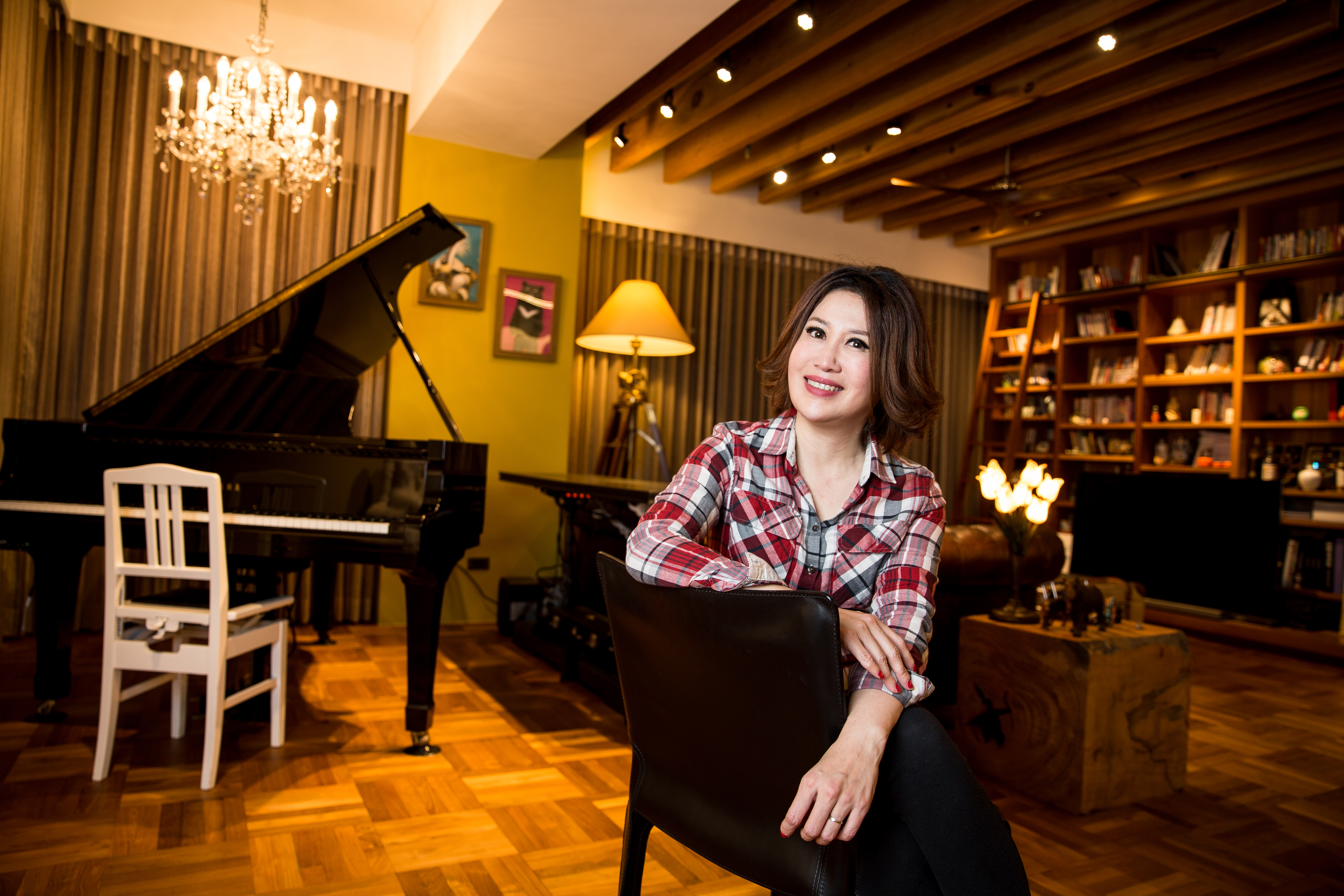 陳斐娟鍾情房地產投資，目前擁有4間房，投資獲利超過8位數。