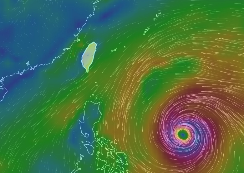 不排除下週形成今年第3號颱風「鯉魚」，目前對台灣無影響。（翻攝自中央氣象局網站）