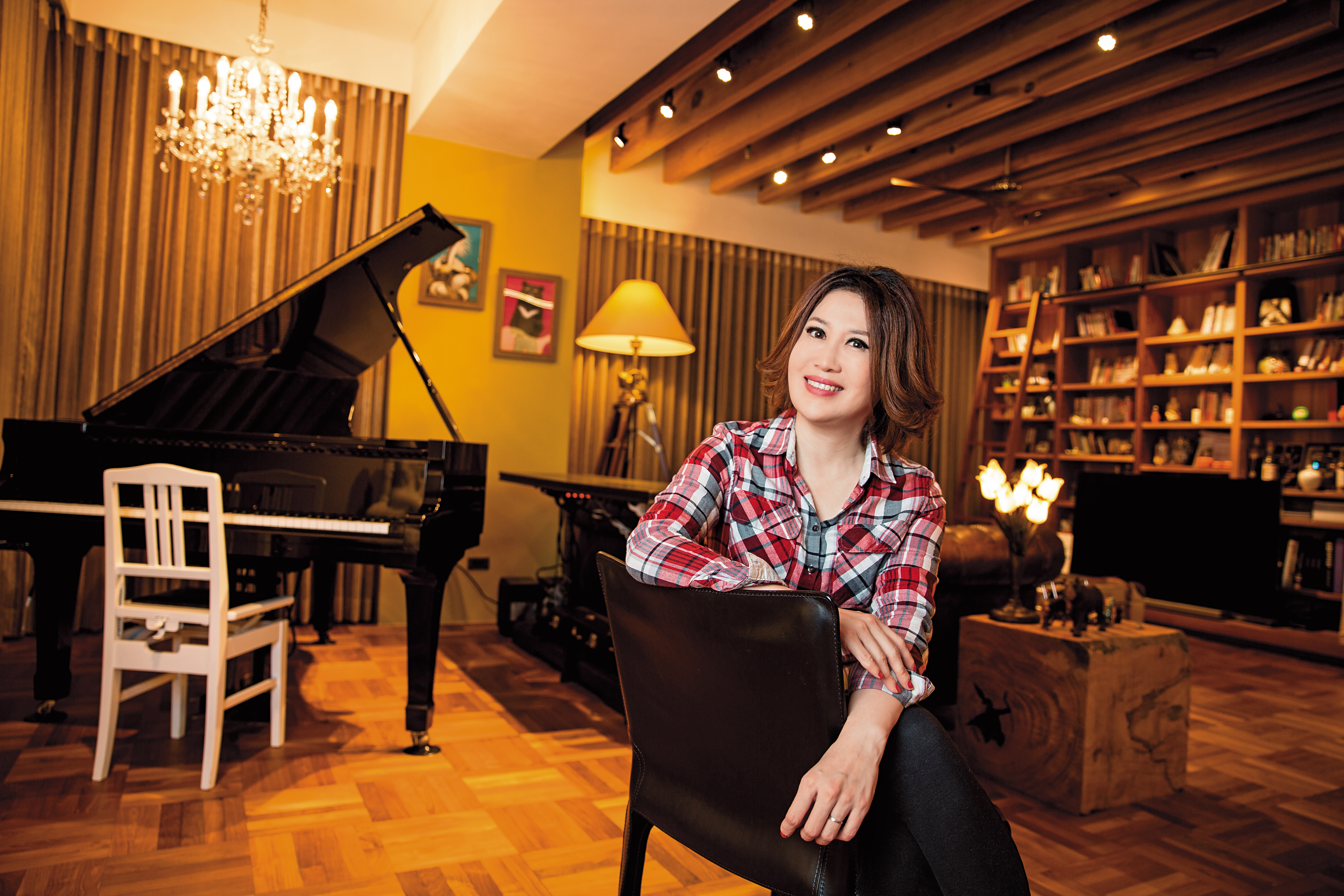 節目主持人陳斐娟鍾情房地產投資，目前擁有4間房，投資獲利超過8位數。