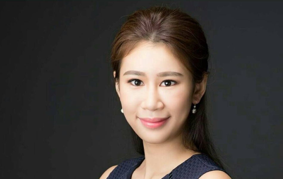 張承中的新歡名叫Landy，是整形診所CEO，年紀小他16歲。（翻攝自臉書）