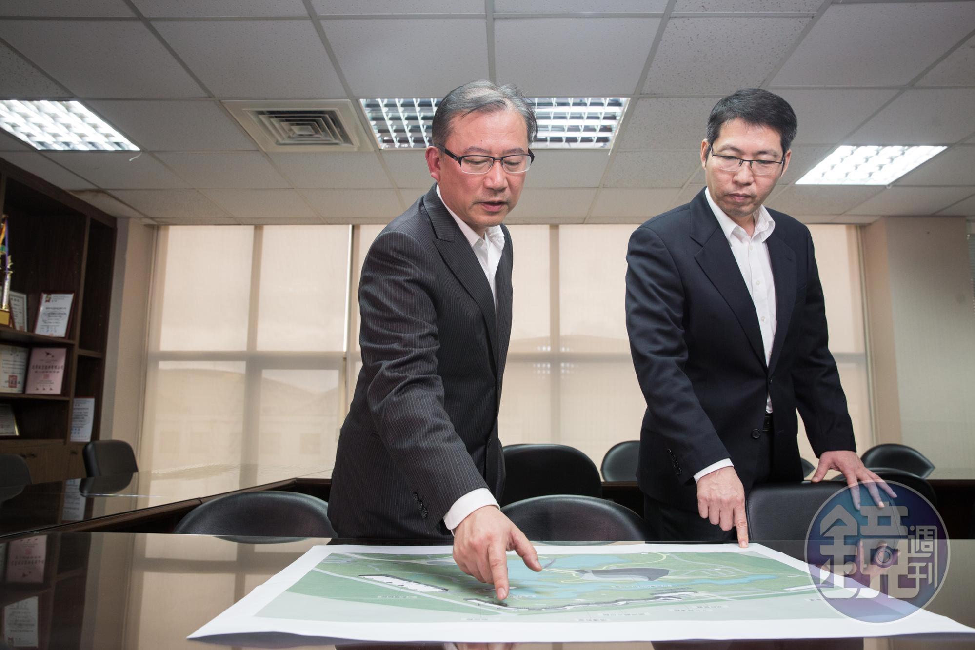 樺璽公司董事長曾金池指控,樺璽提出的6次修正案,都被故宮南院打槍,現在甚至被要求重做環評。