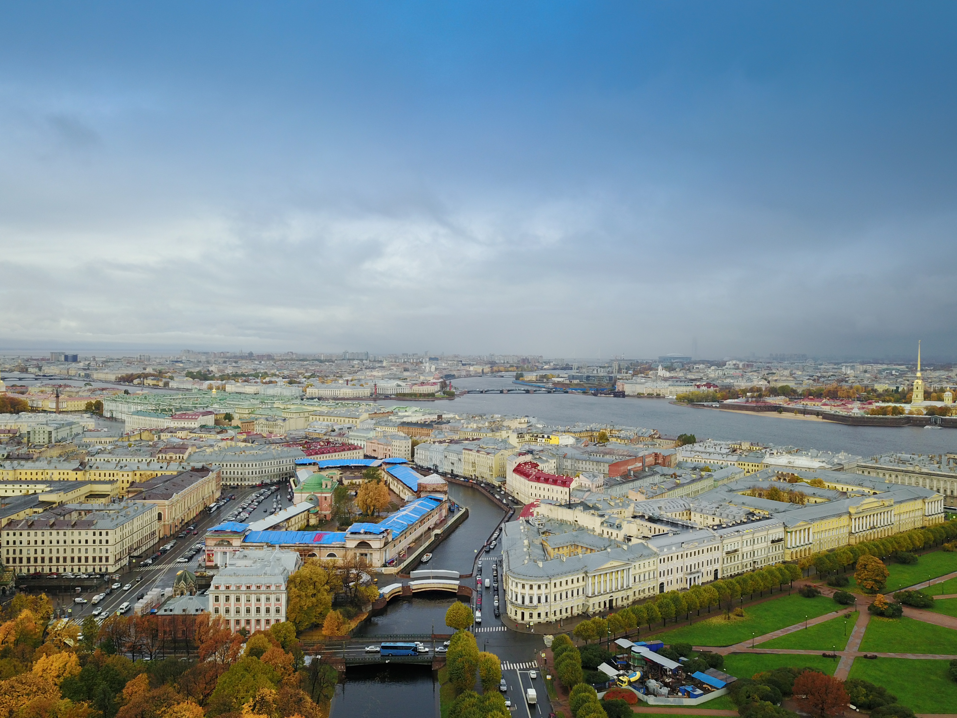 俄羅斯空拍景象。